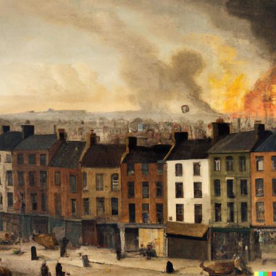 μεγάλη φωτιά από ουίσκι Δουβλίνο 1875 3